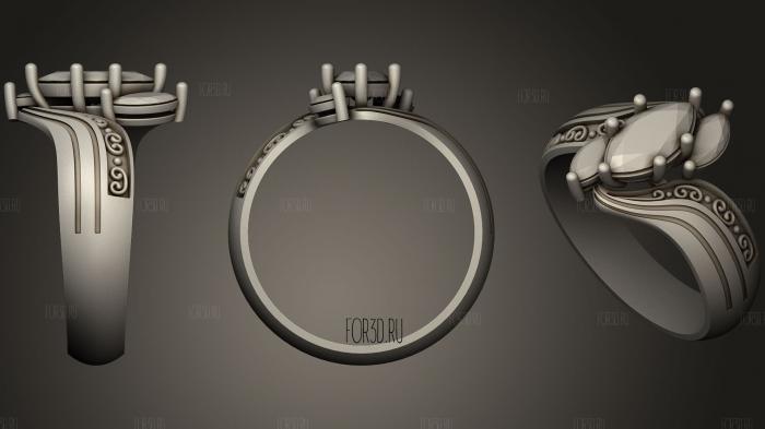 Ring 173 stl model for CNC